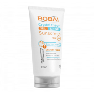 BOBAI CRYSTAL CLEAR GEL SPF 50+ SUNSCREEN 50 GM